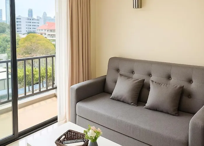 Executive 1 Bedroom And Sofa Bed Next To T21 Asoke Bts Appartement *