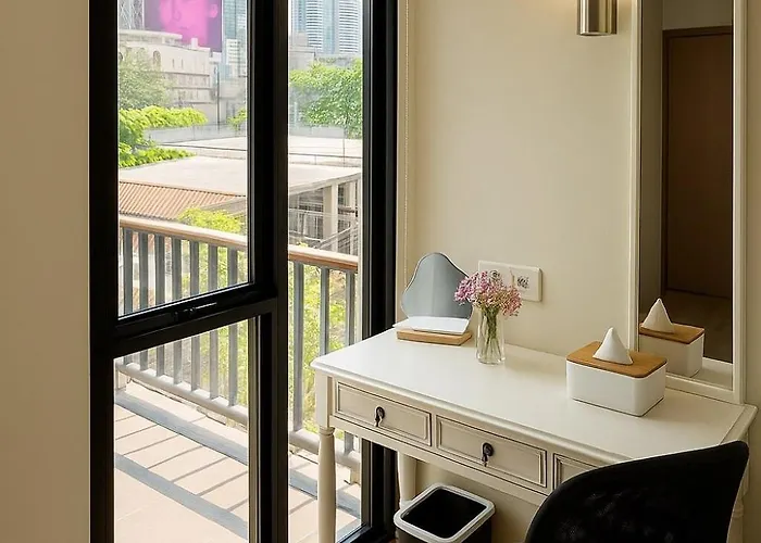 Appartement Executive 1 Bedroom And Sofa Bed Next To T21 Asoke Bts Bangkok